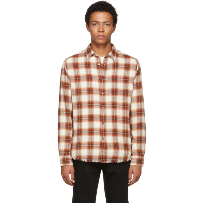 Photo: Frame Red and White Plaid Work Shirt