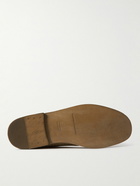 Officine Creative - Miles Braided Suede Loafers - Neutrals