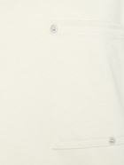 BOTTEGA VENETA - Jersey Cropped T-shirt W/ V Pocket