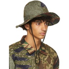 South2 West8 Khaki and Brown Camo Crusher Bucket Hat