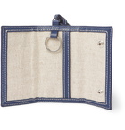 Jacquemus - Le Porte Manosque Logo-Embellished Leather-Trimmed Canvas Pouch - Neutrals