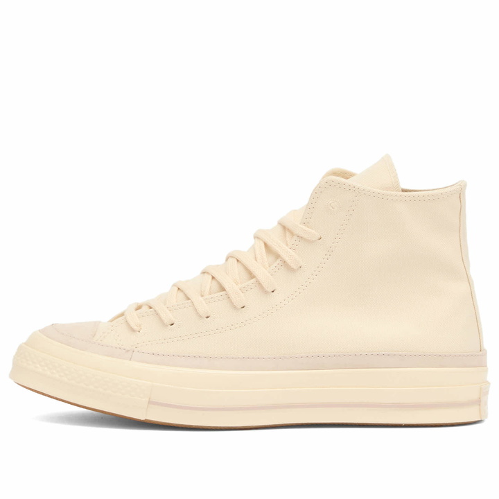 Photo: Converse Chuck Taylor 1970s Hi Sneaker in Natural Ivory/Warm Clay