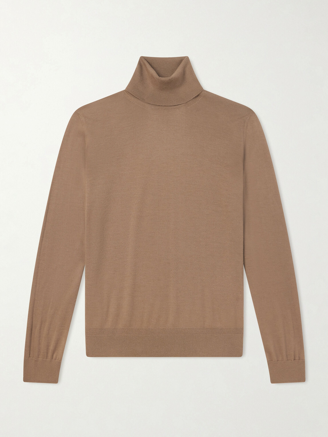 Dunhill - Cashmere Rollneck Sweater - Brown