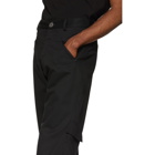 Spencer Badu Black Cargo Dress Trousers
