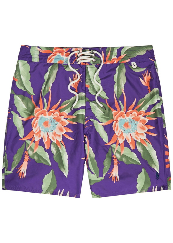 Photo: Polo Ralph Lauren Floral-print Shell Swim Shorts Multicoloured 1