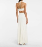 Zeynep Arçay Cutout jersey maxi dress