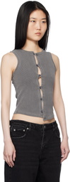 Ksubi Gray Syndicate Xtra Rework Tank Top