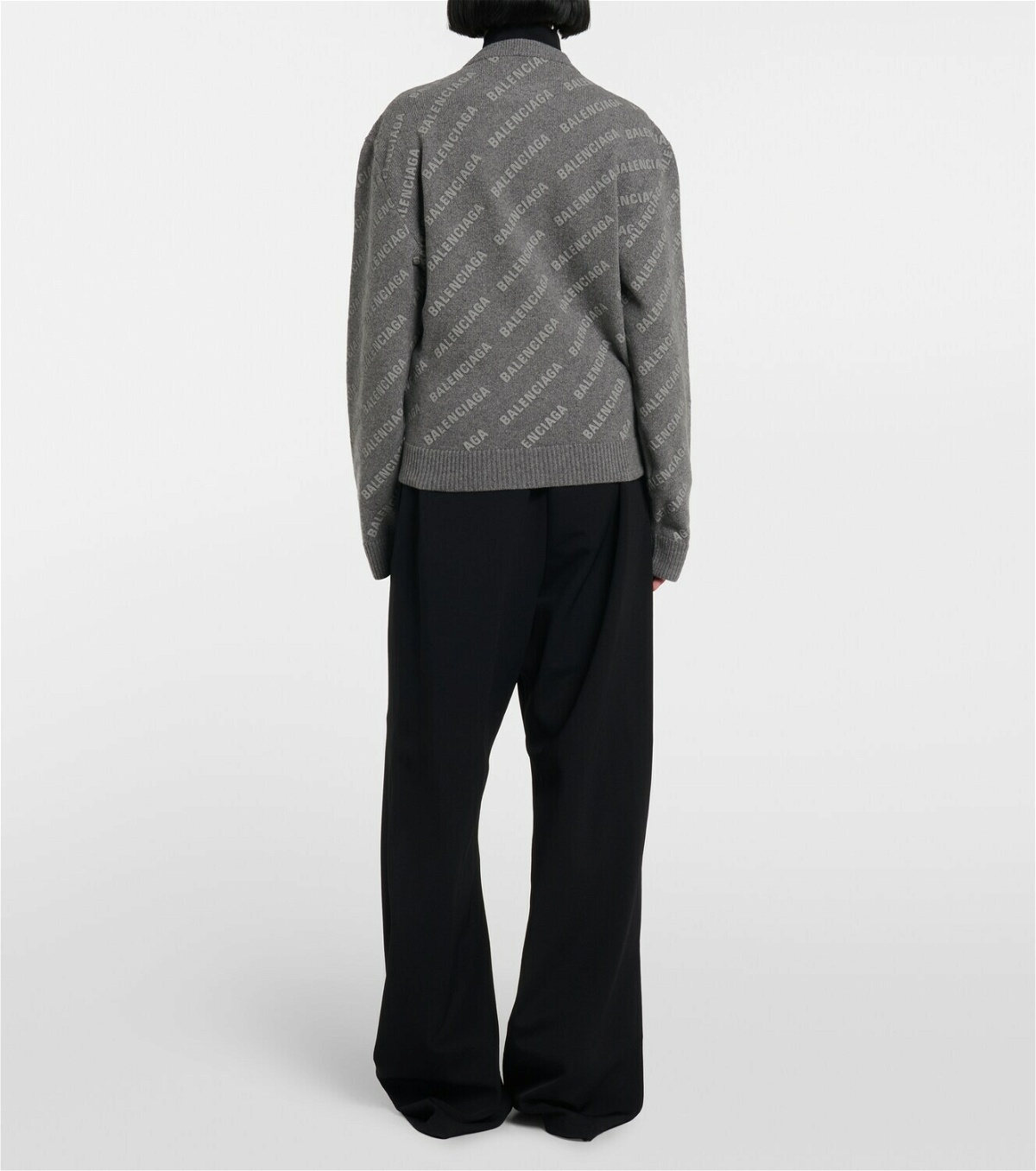 Balenciaga - Logo cashmere sweater Balenciaga