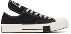 Rick Owens Drkshdw Black Converse Edition Drkstar Lo Sneakers