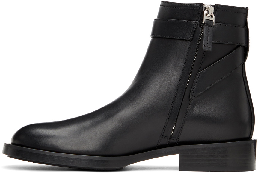 Givenchy Black Padlock Boots