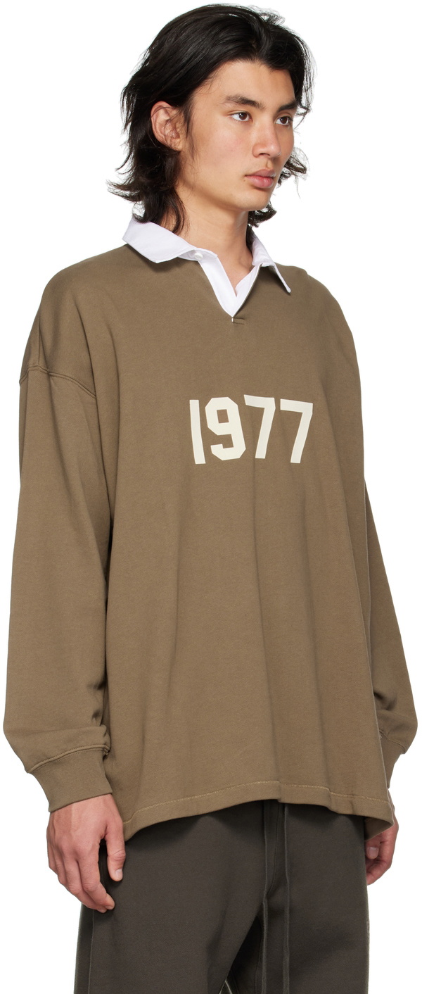 Essentials Brown Lightweight Polo