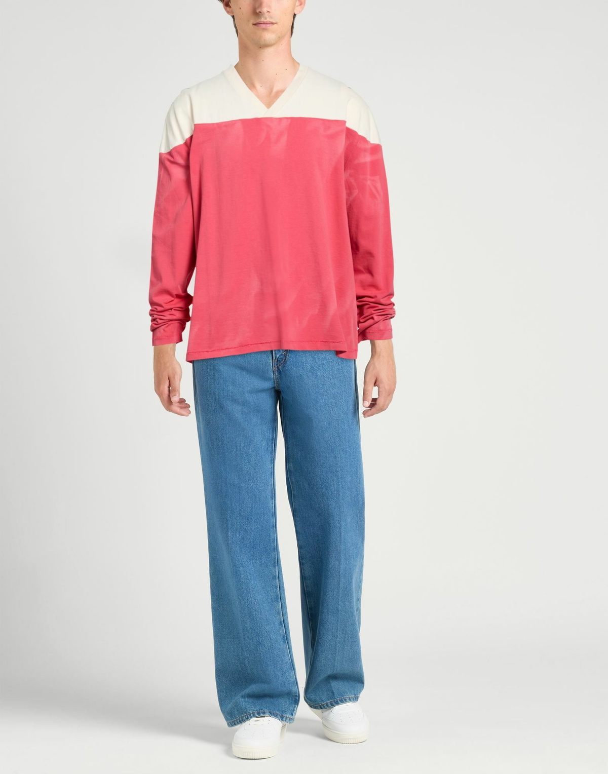 Guess Mens T-shirt Coral