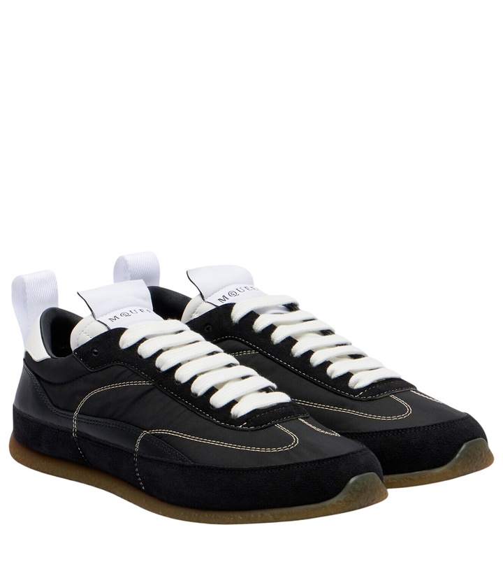 Photo: McQueen EC1 suede-trimmed sneakers