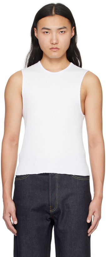 Photo: CARSON WACH White K2 Tank Top