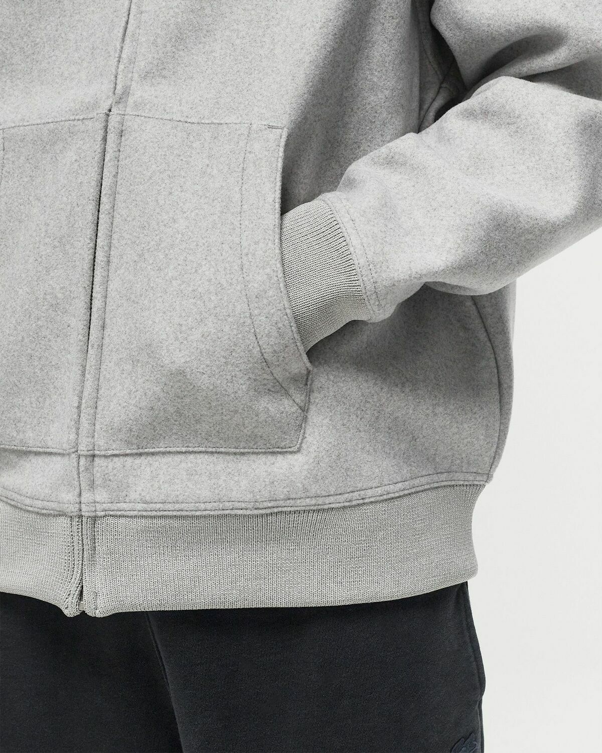 Lacoste Zip Sweatshirt Grey Hoodies/Zippers