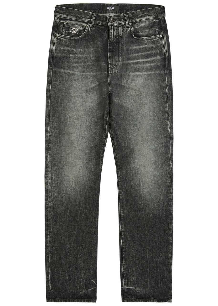Versace Straight-leg Jeans Grey