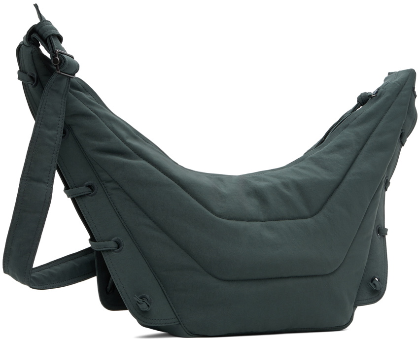 LEMAIRE Small Soft Game バッグ グレー LEMAIRE Gray Medium Soft Game Bag Lemaire