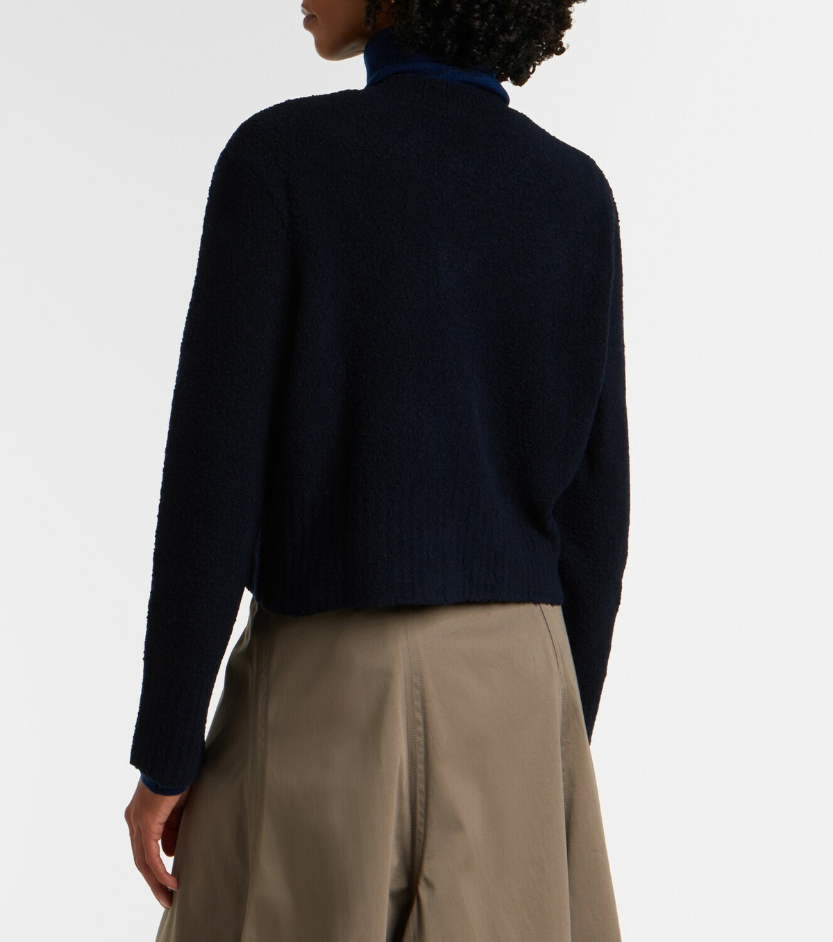 Altuzarra Harris cropped wool-blend cardigan
