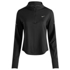 Nike Women's Swift Dri-fit UV Half-Zip T-Shirt in Black