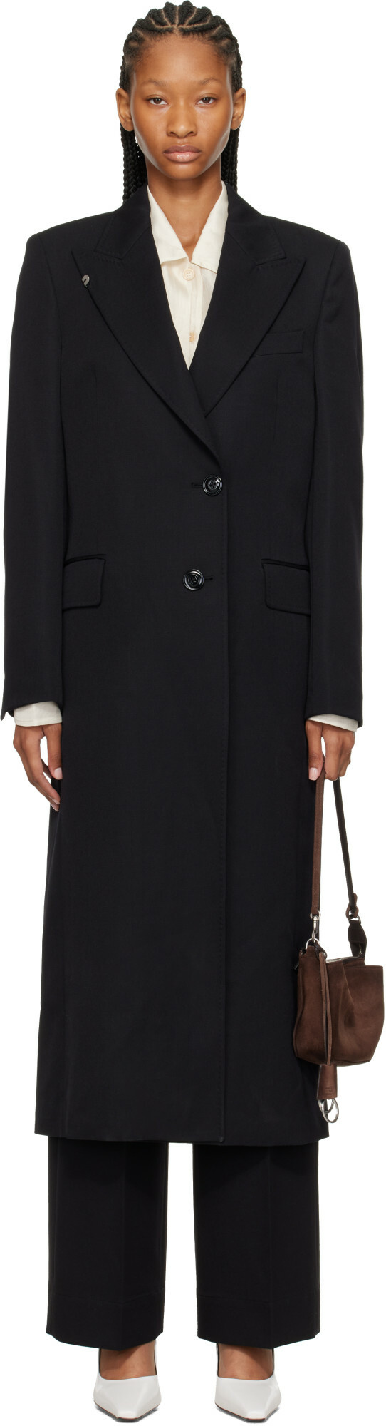 Our Legacy Black Uniform Coat Our Legacy