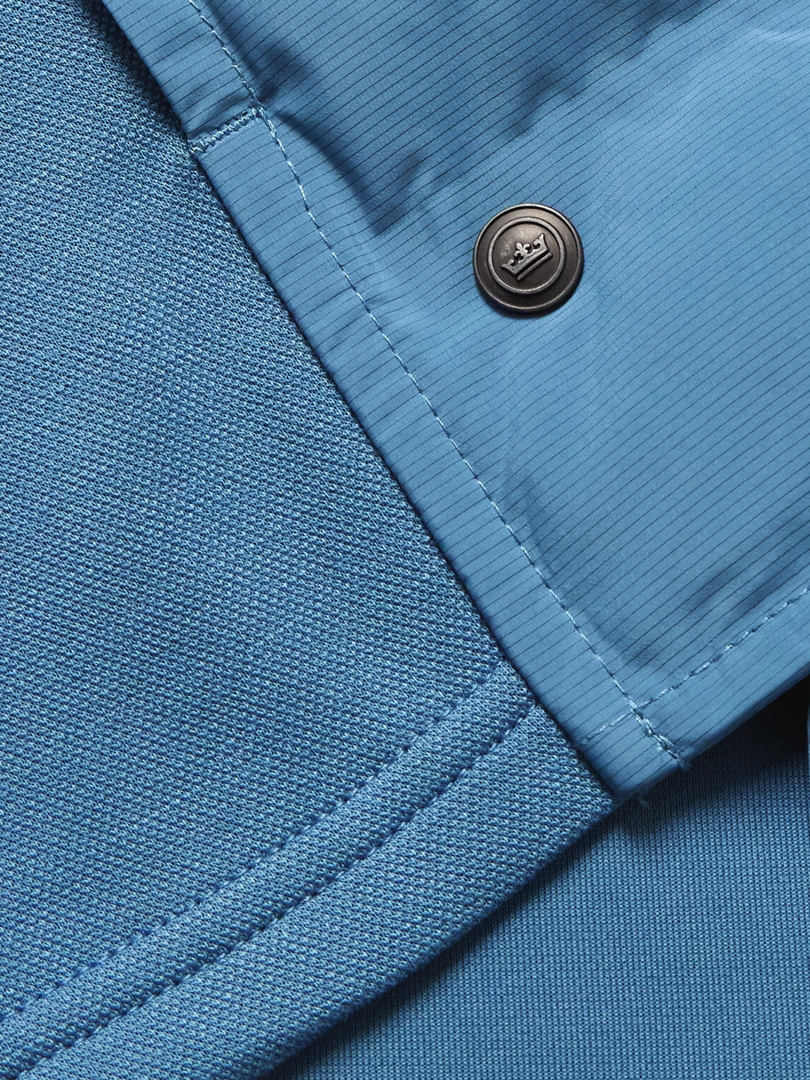 Peter Millar - Winsome Hybrid Quilted Shell and Piqué Jacket - Blue