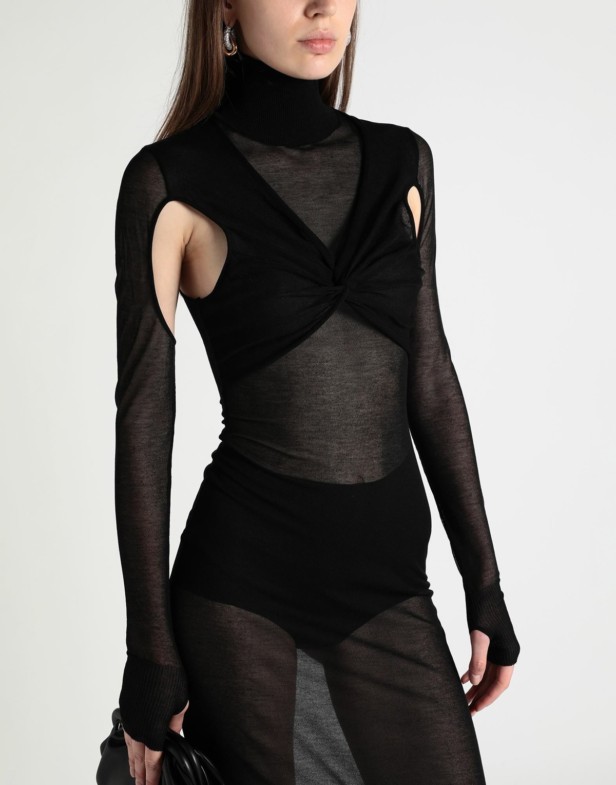 Andreādamo Womens Maxi dress in Black
