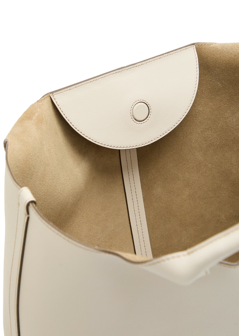 Tods Small Leather Tote bag - Ivory - One Size