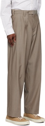 mfpen Brown Classic Trousers