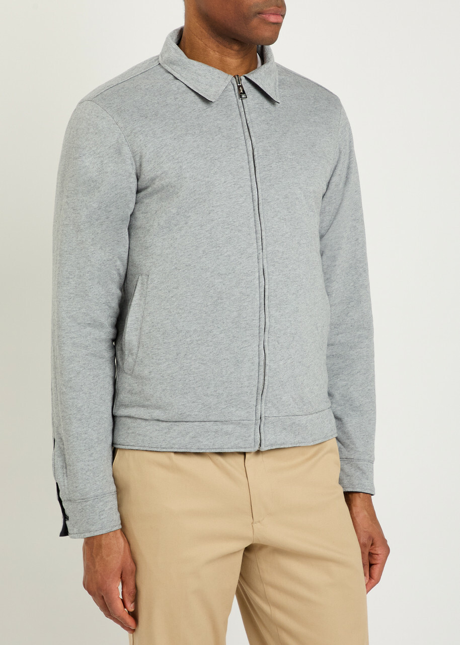 Aurélien Quilted Reversible Shell Jacket Navy