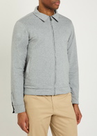 Aurélien Quilted Reversible Shell Jacket Navy