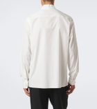 Valentino Embellished cotton poplin shirt