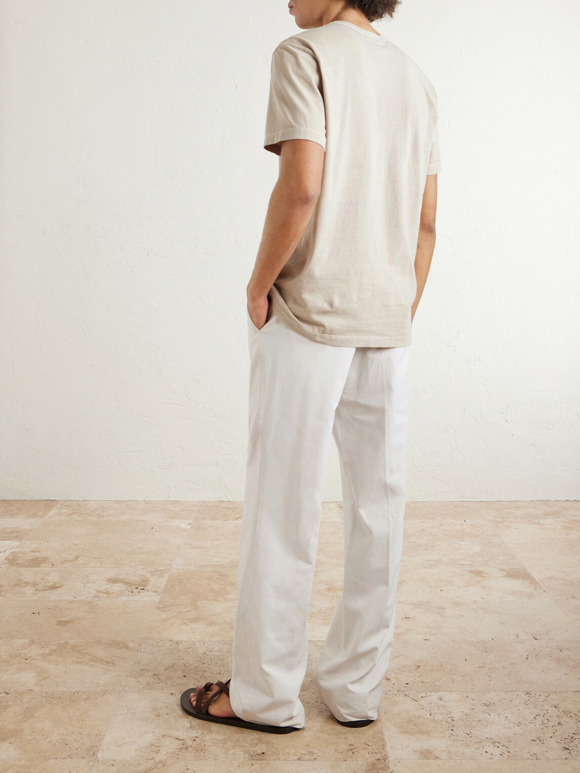 James Perse - Combed Cotton-Jersey T-Shirt - Neutrals