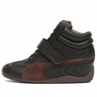 Puma Women's Speedcat Wedge Sneaker in Puma Black/Chocolate Brown