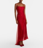 Maria Lucia Hohan Rio draped silk muslin gown