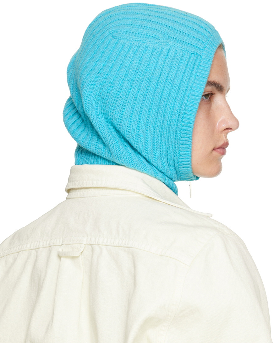 OPEN YY Blue Zip Balaclava