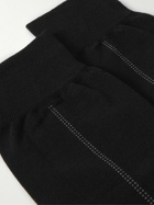 Zegna - Logo-Jacquard Cotton-Blend Socks