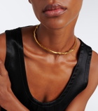 Saint Laurent Cassandre Mulberry necklace