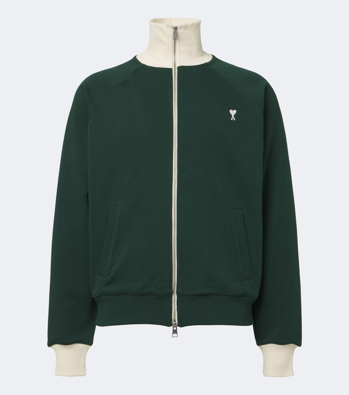 Ami Paris Ami de Coeur cotton jersey sweatshirt