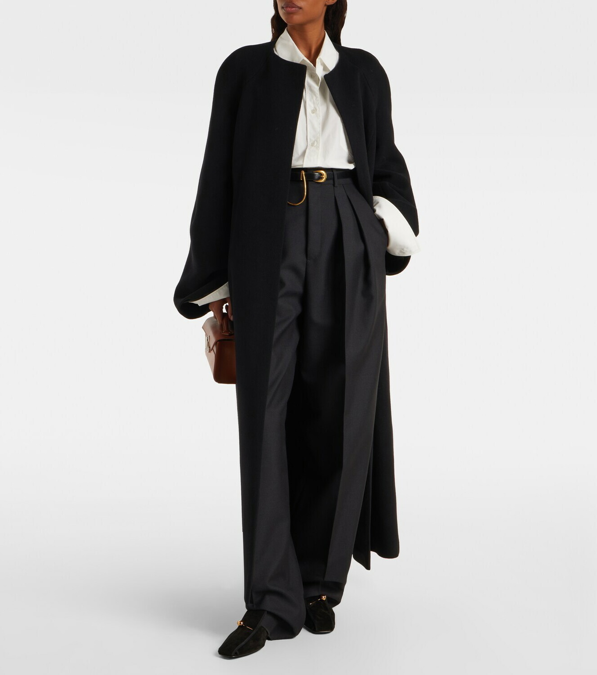 Herbert Levine Showtime suede loafer pumps