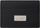 MM6 Maison Margiela Black Numeric Card Holder