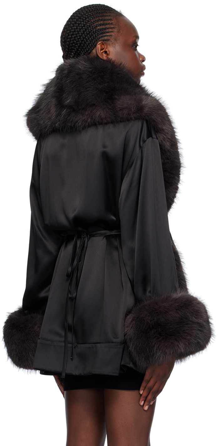 Alexander Wang Black Shawl Lapel Jacket