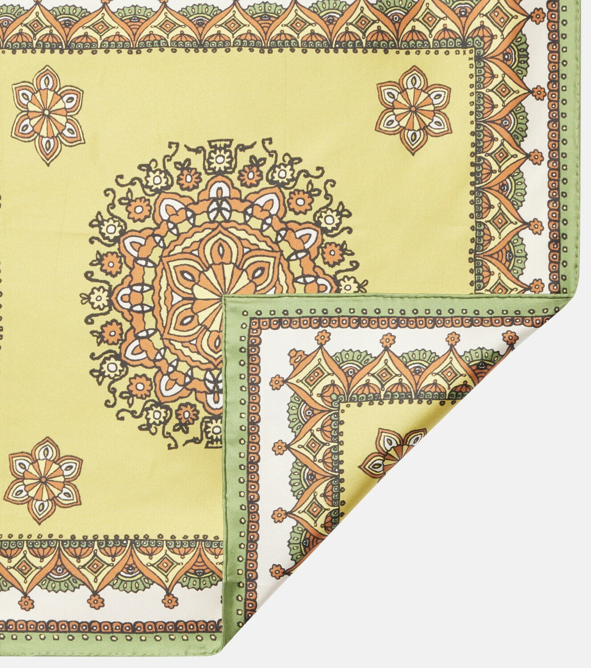 Alémais Contina Tiles silk scarf