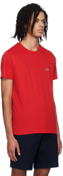 Lacoste Red Crewneck T-Shirt