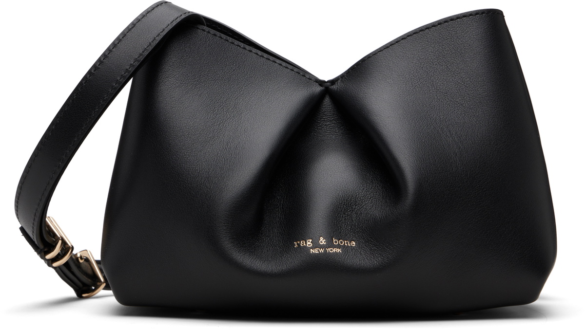 rag & bone Black Bloom Small Crossbody Bag