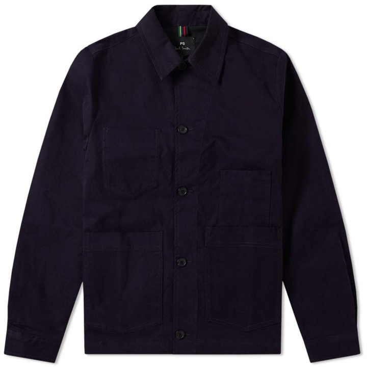 Photo: Paul Smith Twill Workwear Jacket Blue