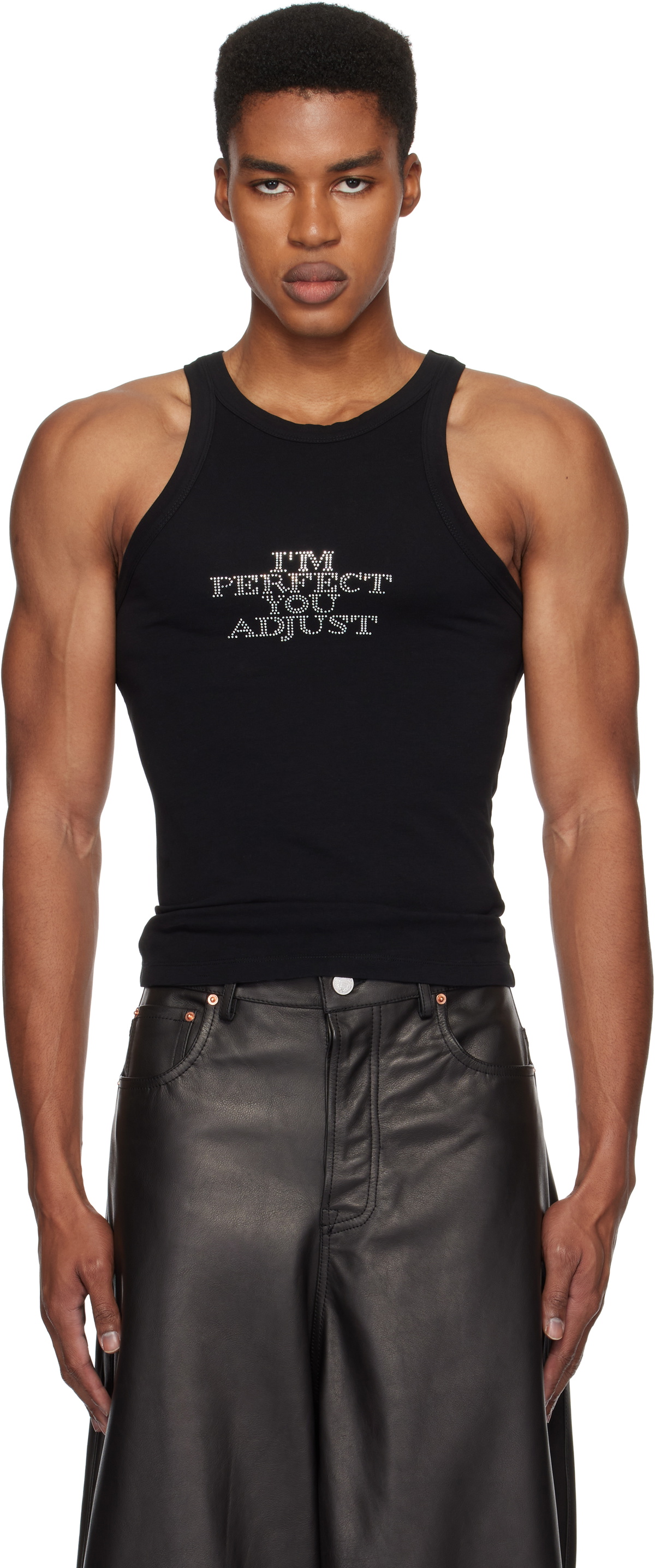 正規 VETEMENTS I'M Perfect You Adjust M Buy Vetements I'm Perfect You Adjust Regular T-Shirt 'Black