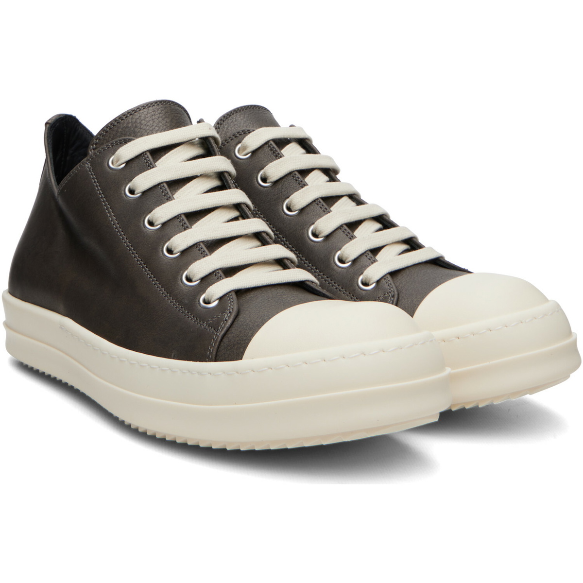 Rick Owens Brown Tower Low Sneaks Sneakers