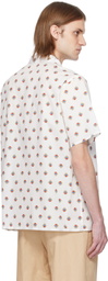 Bally White Printed Shirt