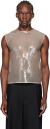 16Arlington SSENSE Exclusive Taupe Ikon Tank Top