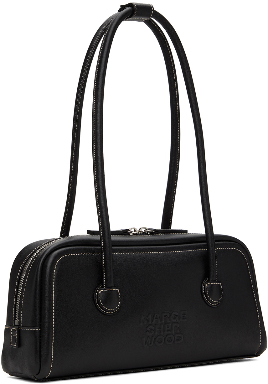 【MARGE SHERWOOD】 SOFT BAGUETTE BAG ★送料関税込み★ Marge Sherwood soft baguette handbag black leather | PIPE